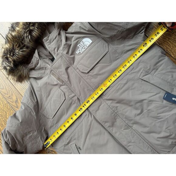 The North Face Men’s McMurdo Bomber Falcon Brown 600 Down Large NWT - Picture 9 of 10